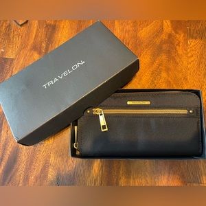 New Travelon Zipper Wallet
